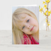 Denk aan jou kaart (Gele Bloem)