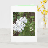 Denk aan jou kaart (Gele Bloem)