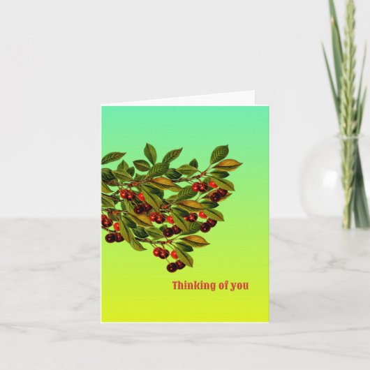 Denk aan jou kaart (Voorkant)