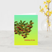 Denk aan jou kaart (Gele Bloem)