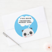 Denk aan jou ronde sticker (Envelop)