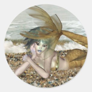 Denk aan jou ronde sticker