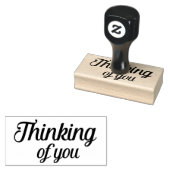 Denk aan jou 	rubberstempel (Gestempeld)