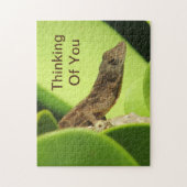 Denk aan jullie rebellie Gecko vriendschap Legpuzzel (Verticaal)