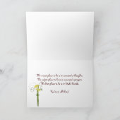 Denk aan jullie vrienden kaart (Binnen)