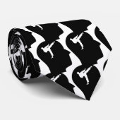 Denk aan Karate Stropdas (Opgerold)