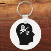 Denk aan Kendo Sleutelhanger (Voorkant)