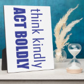 Denk aan Kindly, Act Bolly Fotoplaat (Zijkant)