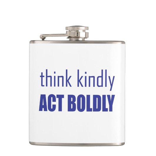 Denk aan Kindly, Act Bolly Heupfles (Voorkant)