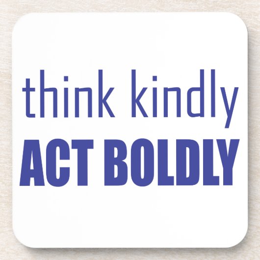 Denk aan Kindly, Act Bolly Onderzetter (Voorkant)