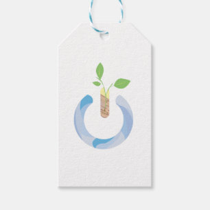 Denk aan kracht cadeaulabel