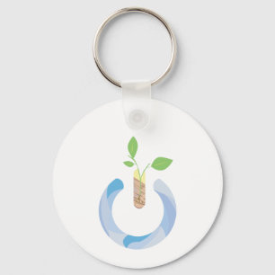 Denk aan kracht sleutelhanger