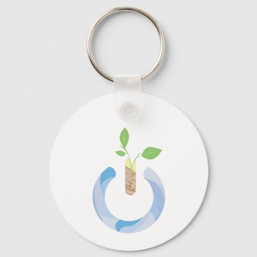 Denk aan kracht sleutelhanger (Voorkant)