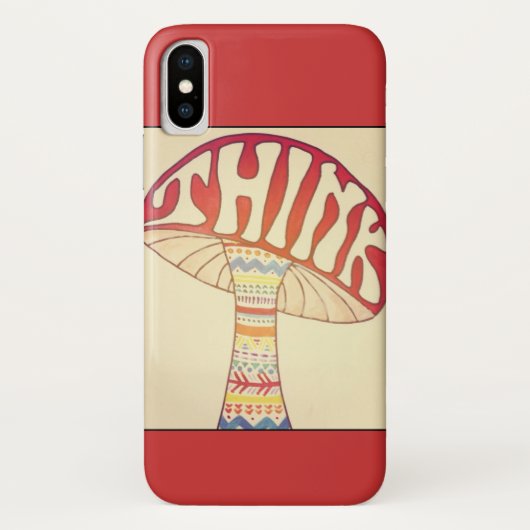 Denk aan Megaflora Design Case-Mate iPhone Case (Achterkant)