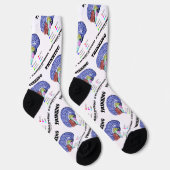 Denk aan mijn Modus Operandi Brain Anatomie Sokken (Rechts)