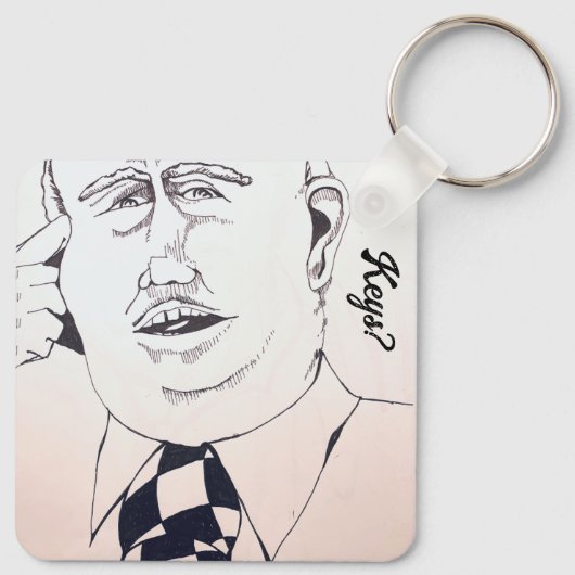 Denk aan Sleutelhanger (Achterkant)