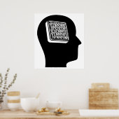 Denk aan softwaretechniek poster (Keuken)