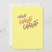 Denk aan Spring Flat Note Kaart (Achterkant)