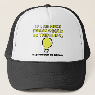Denk aan Trend Funny Ball Pet Trucker Hat