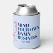 Denk aan uw bedrijf blikjeskoeler (Blikje Voorkant)