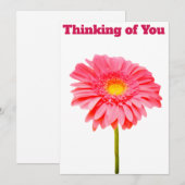 Denk aan You Notecard Kaart (Voorkant / Achterkant)