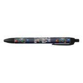 DENK ALS EEN PROTON EN BLIJF POSITIEF ZWARTE INKT PEN (Bodem)