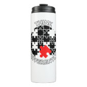 Denk anders 7.b thermosbeker (Voorkant)