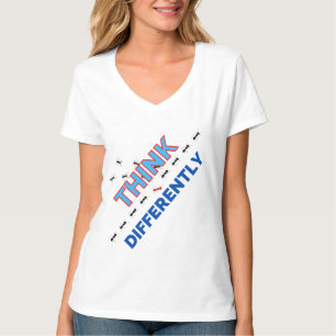 Denk anders t-shirt