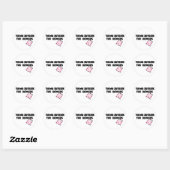 Denk buiten de boxers om ronde sticker (Vel)