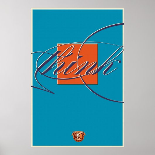 Denk buiten de Doos - Druk Poster (Voorkant)