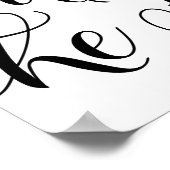 Denk buiten de doos Motivatie Typografie na Poster (Hoek)