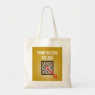 Denk buiten de Doos na Tote Bag