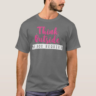 Denk Buiten Kampeer Bos meisje T-shirt