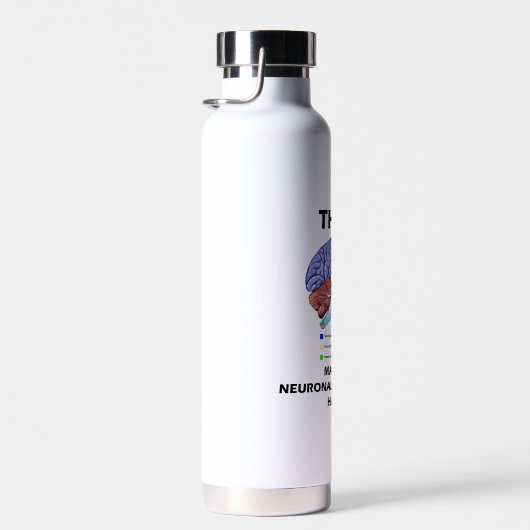 Denk dat de neuronale connecties hersenschudding v waterfles (Rechts)