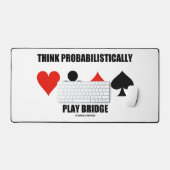denk dat probabilistisch Bridge-advies afspelen Bureaumat (Keyboard & Muis)