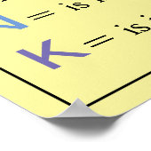 DENK Docenten Klas Aanmoediging Poster (Hoek)