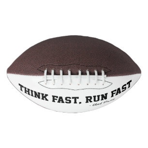 Denk Fast Run Fast Sports Football Meme Qoute Fun