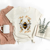 Denk goed na over Happy Bee T-shirt