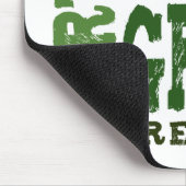 DENK GREEN - mousepad Muismat (Hoek)