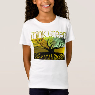 Denk groen t-shirt