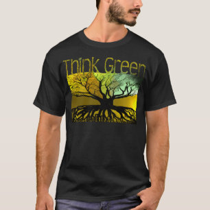 Denk groen t-shirt