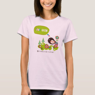 Denk groen t-shirt