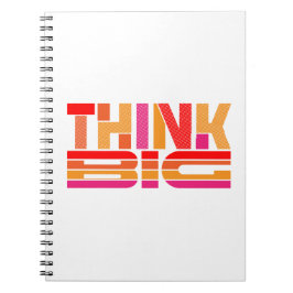 Denk groot Motivatie Notitieboek