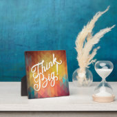 Denk groots fotoplaat (Insitu)