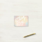 Denk groots post-it® notes (Op bureau)