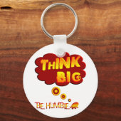 Denk groots sleutelhanger (Voorkant)