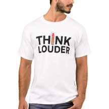 Denk Harder Street Quote T-shirt