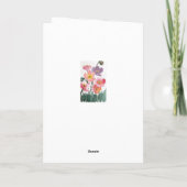 denk ik Wenskaart Kaart (Achterkant)