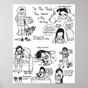 Denk je dat je een pug wilt? poster