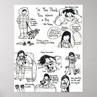 Denk je dat je een pug wilt? poster